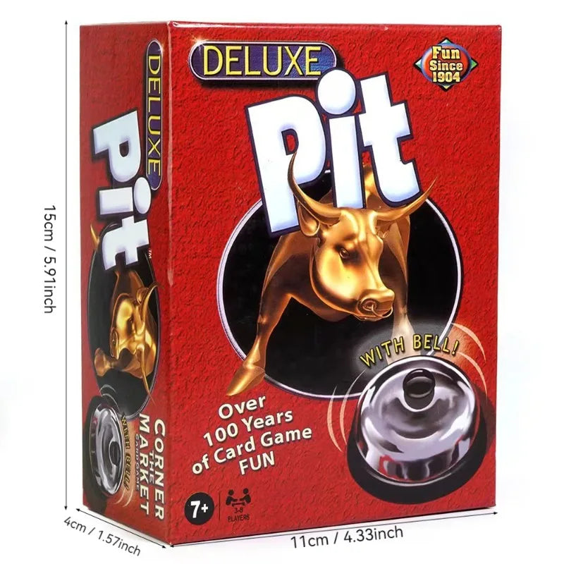 1 Box Of English Version Of Deluxe Pit Press Bell To Grab Fast Friends Gathering Map Card Game & For Interactive Entertainment