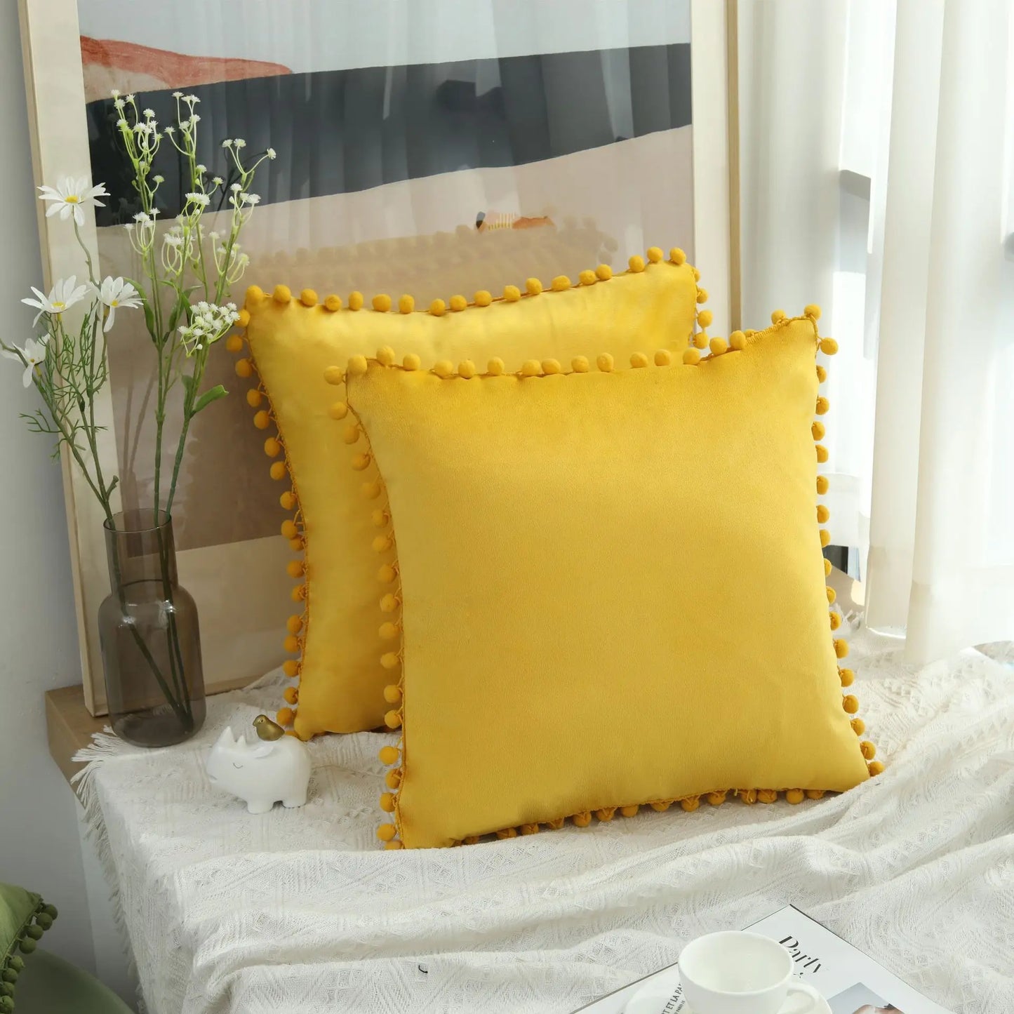 Soft Velvet Cushion Cover Decorative Pillow Case Covers Home Decor Room Decoration Sofa Pillowcases Big30×50 45×45 50X50 65X65cm