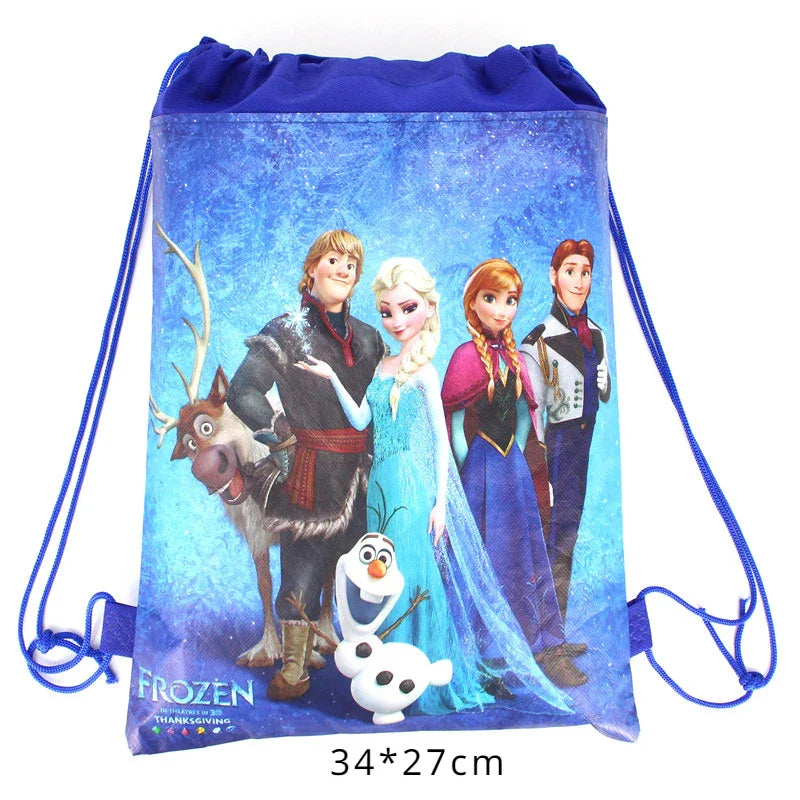 Frozen Anna Elsa Princess Birthday Party Decorations Balloon Disposable Tableware Party Supplies