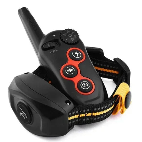 Anti Bark Dog Collar, Remote Control Electric Dog Training Device Automatic Bark Stopper Collar Beep IP67 Waterproof for All Dog