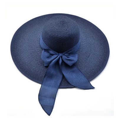 MAXSITI U Summer Straw Hats Bowknot Steamer Breathable Sun Hat Women Holiday Beach Hat Sun Protection Cap Visor Hat sombreros