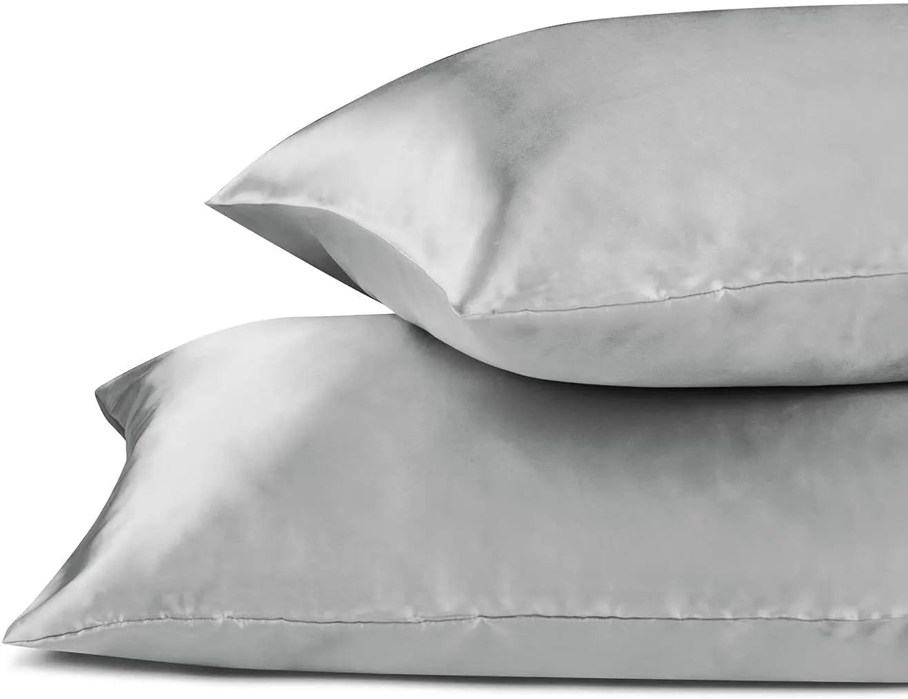100% Natural Mulberry Silk Pillowcase White Black Grey Khaki Blue Pink Sliver Bed Pillow Covers Luxury Cases Home Bedding Decor