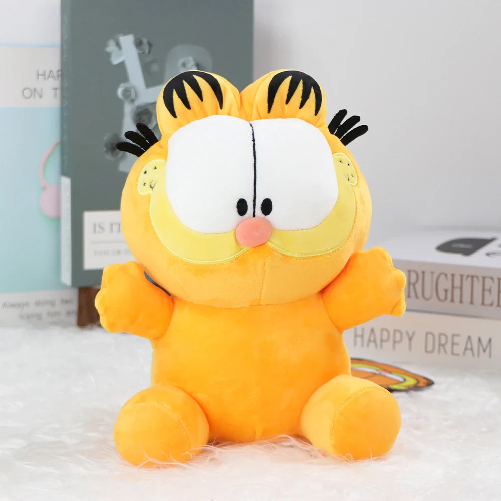 19-35cm Original GARFIELD Plush Toy Big Size Odie Fluffy Stuffed Doll The Garfield Show Cartoon Anime High Quality Birthday Gift