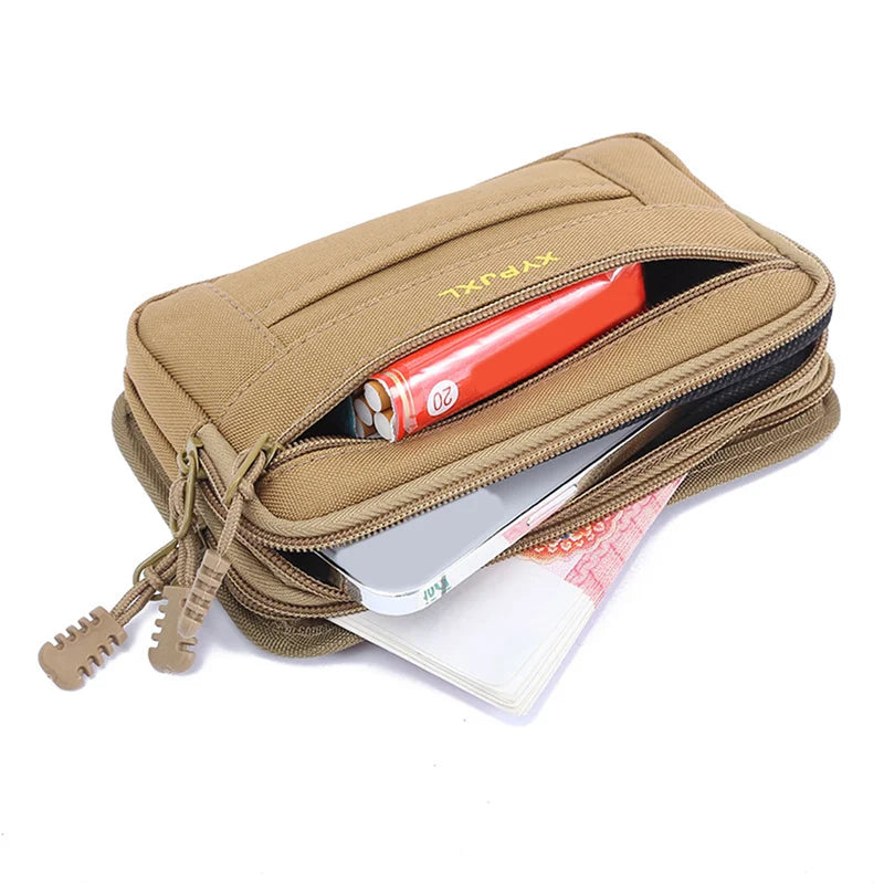 Men Waist Pack Waterproof  Military Sport Hunting Belt