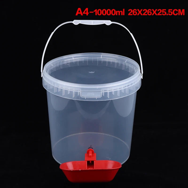 1PC 3/5/8/10L Automatic Pet Water Dispenser Large Capacity Cat Dog Drinking Fountain Non-Spill Cat Dog Bowl With Auto Shut-Off