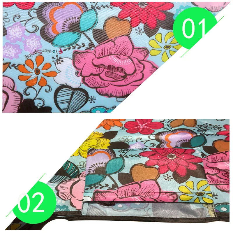 Foldable Large Shopping Storage Bags For Groceries Recyclable Grocery Tote Pouch Eco-Friendly Heavy Duty Washable Shopper Bag