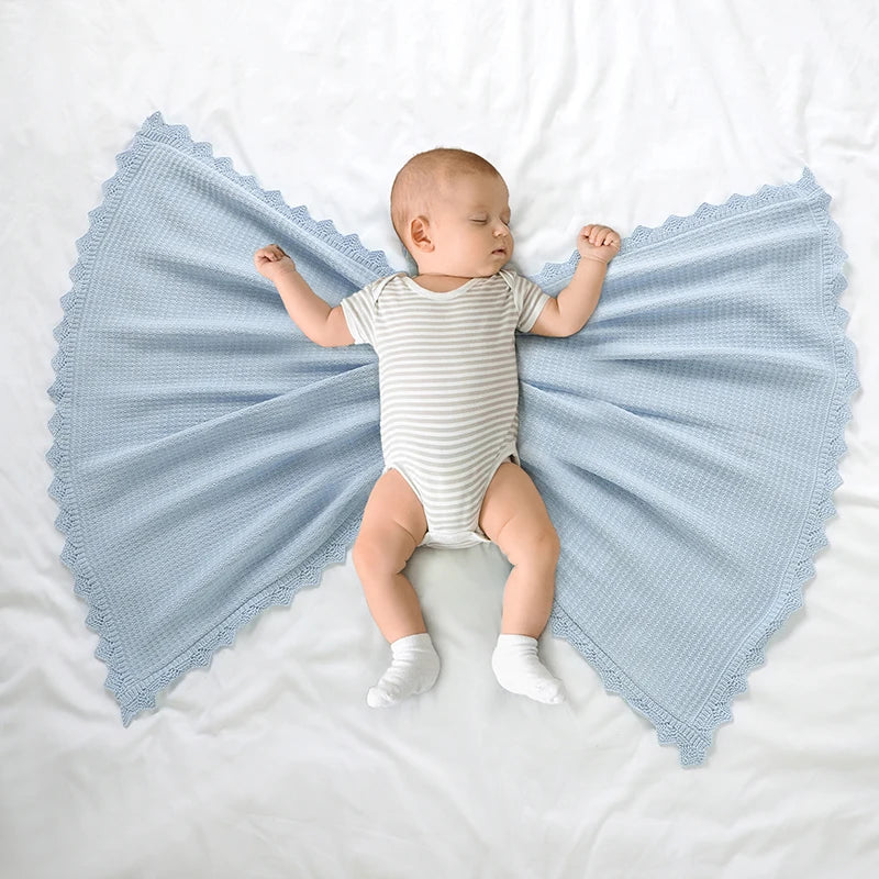 Baby Blankets Super Soft Newborn Infant Boys Girls Cotton Stroller