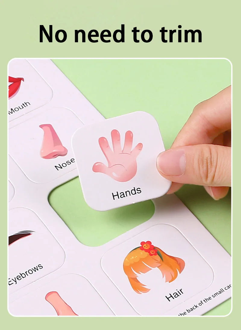 Preschool Busy Book for Toddlers Kids Early Education Montessori Toys 12 Themes Matching Quiet Books Kindergarten Learning Aids