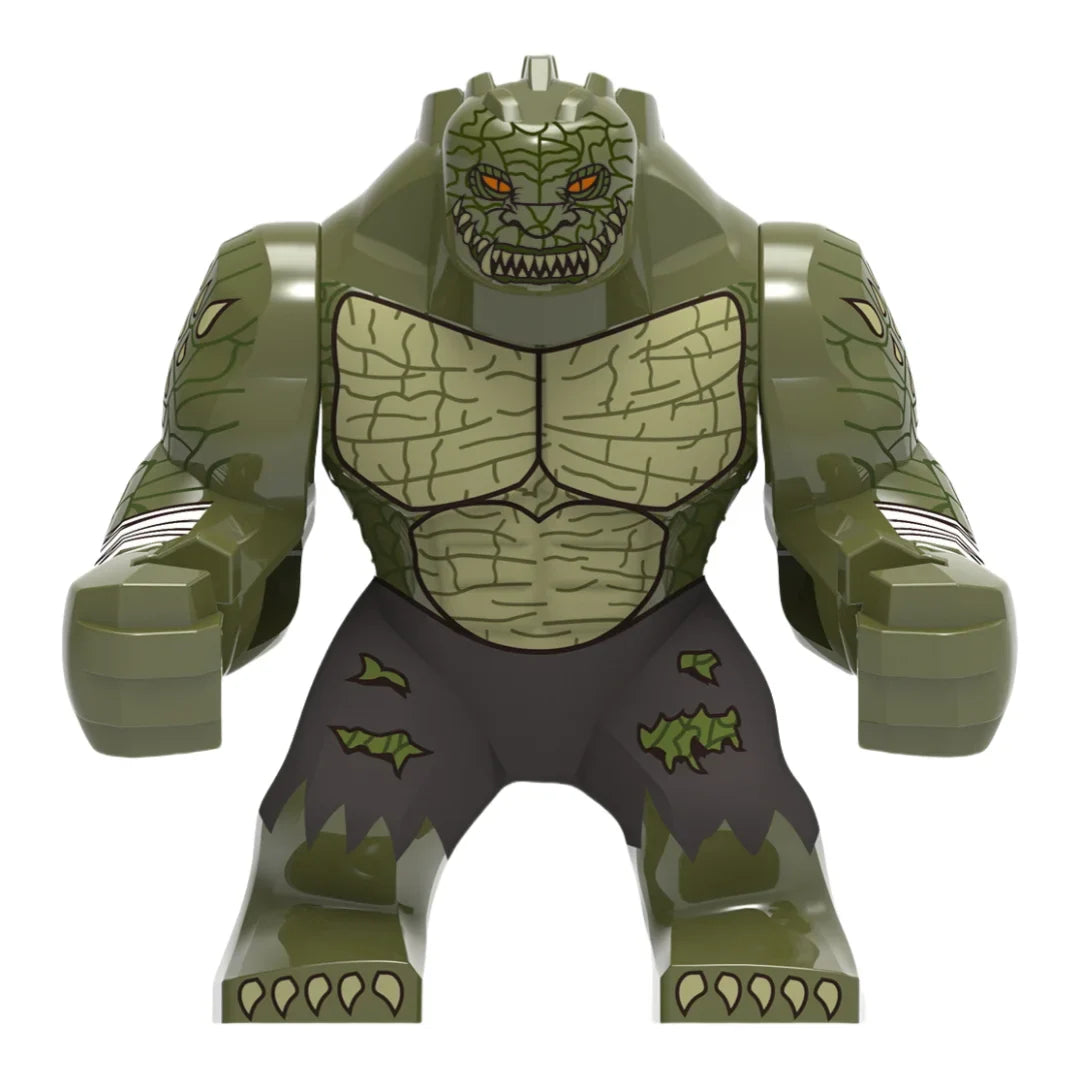 Building Blocks Marvel Transformation Figures Big Goblin Spiderman Iron Man Venom Captain Hawk Deadpool Technic Armor Gift Toys
