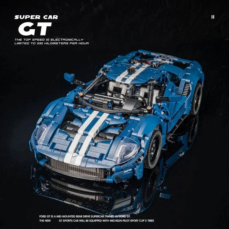 Technology Moc Technology Supercar Building Blocks Set Model Racing Car Assembly Brick Toys Suitable for Festive Gifts Christmas