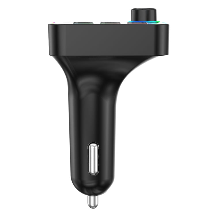F4 Car MP3 Player FM Transmitter Colorful Backlight USB Charger Dual USB Car Accessories, F4