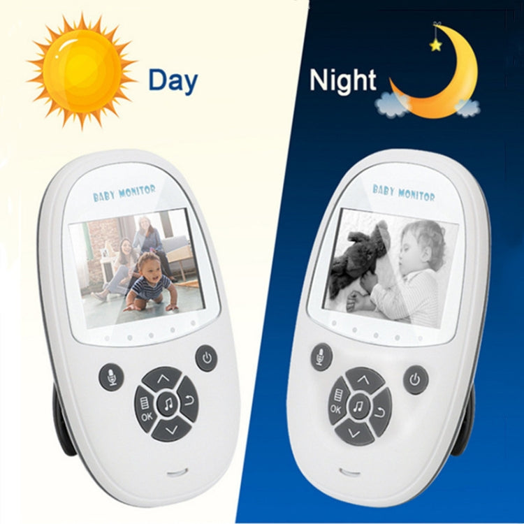 ZR302 2.4GHz Digital Video Smart Baby Monitor Night Vision Camera, Music Player, Two Way Intercom Function(AU Plug)