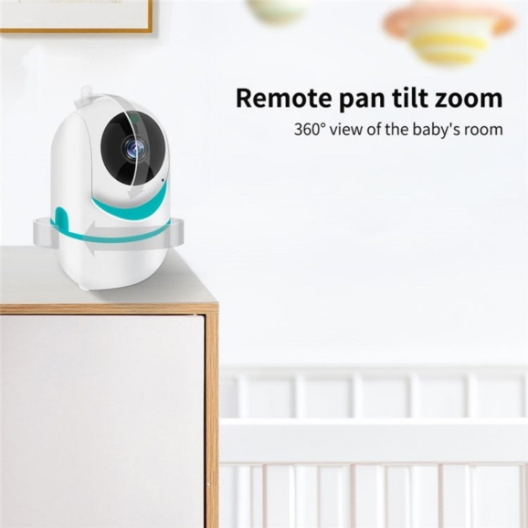 D031 2 Way Voice Built-in Lullabies Home Baby Security Camera 3.2-inch LCD Baby Monitor(AU Plug)