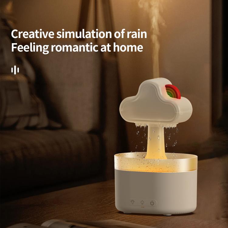 Ultrasonic Humidifier Rainbow Aromatherapy Diffuser, Rainbow
