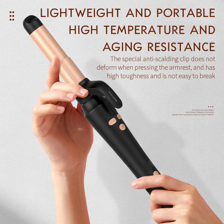 K-SKIN KD882B Automatic Rotating Hair Curler, Rapid Heating, 5-level Temperature Control, 32mm Curling Iron