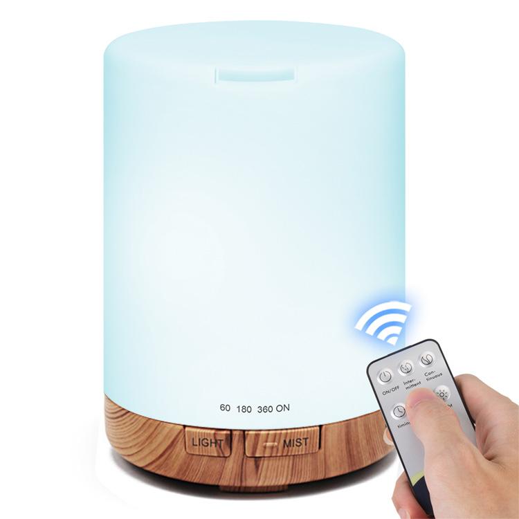 300ml Essential Oil Diffuser Ultrasonic Aroma Humidifier for Bedroom, 7 Color LED Lights, UK Plug, EU Plug, US Plug