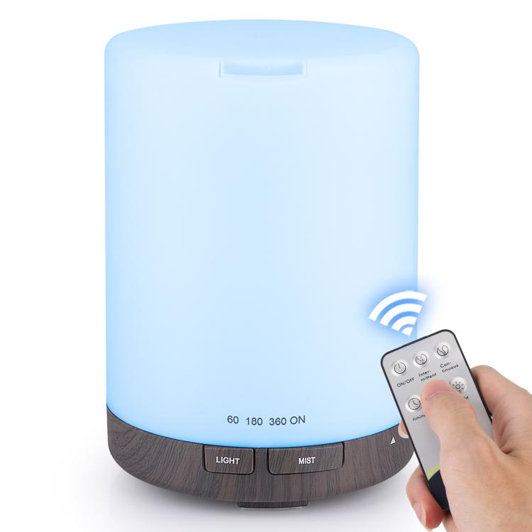 300ml Essential Oil Diffuser Ultrasonic Aroma Humidifier for Bedroom, 7 Color LED Lights, UK Plug, EU Plug, US Plug