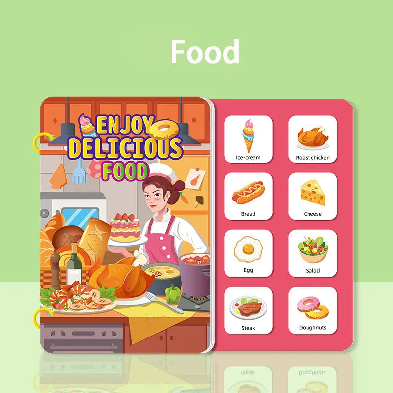 Preschool Busy Book for Toddlers Kids Early Education Montessori Toys 12 Themes Matching Quiet Books Kindergarten Learning Aids