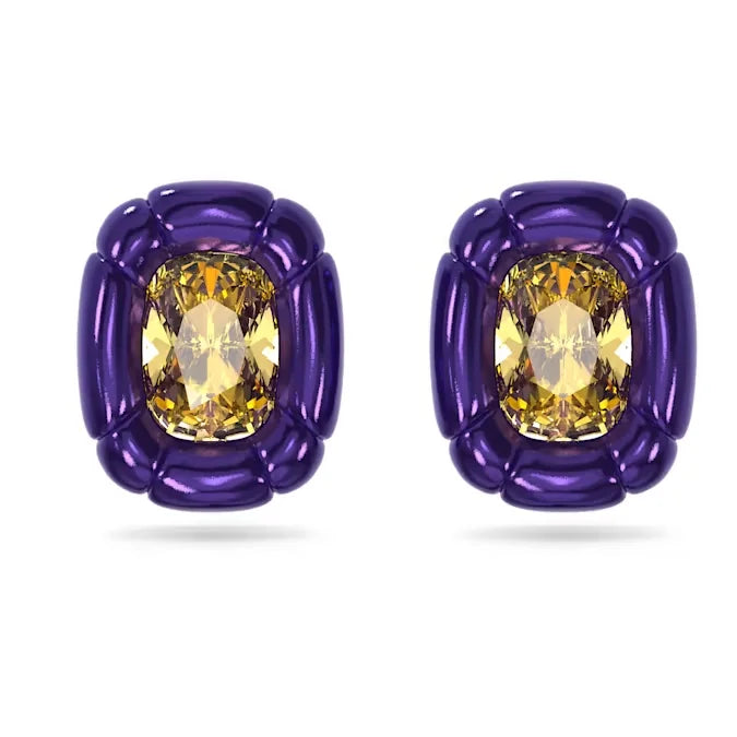 2024 Dulcis Ring Boutique Women's Jewelry Set Colorful Large Crystal Women's Necklace Earrings Bracelet High Quality Gift