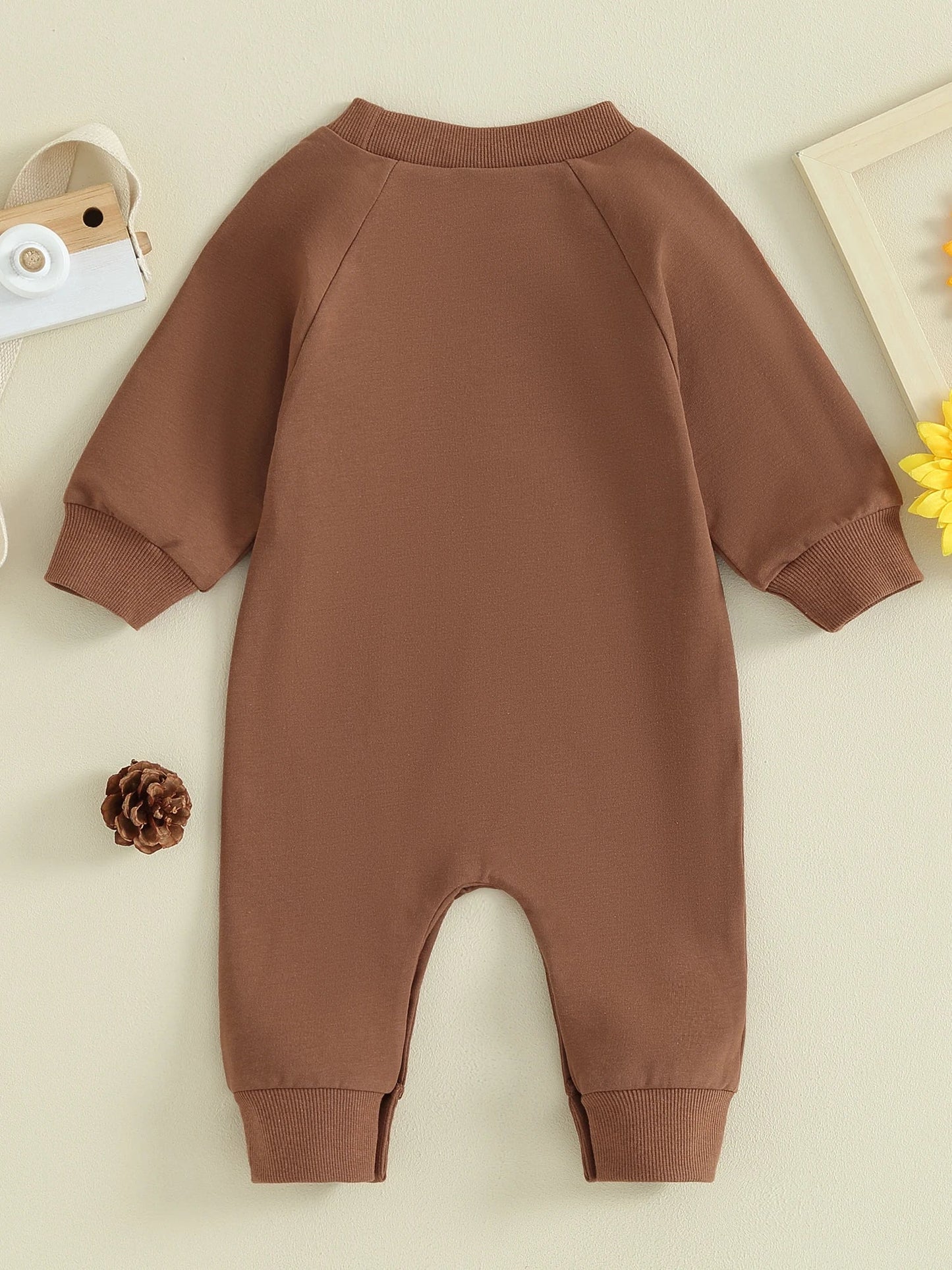 Baby Boy Football Clothes Infant Game Day Oversized Outfit Newborn Long Sleeve Jumpsuit  Fall Sweatshirt Romper
