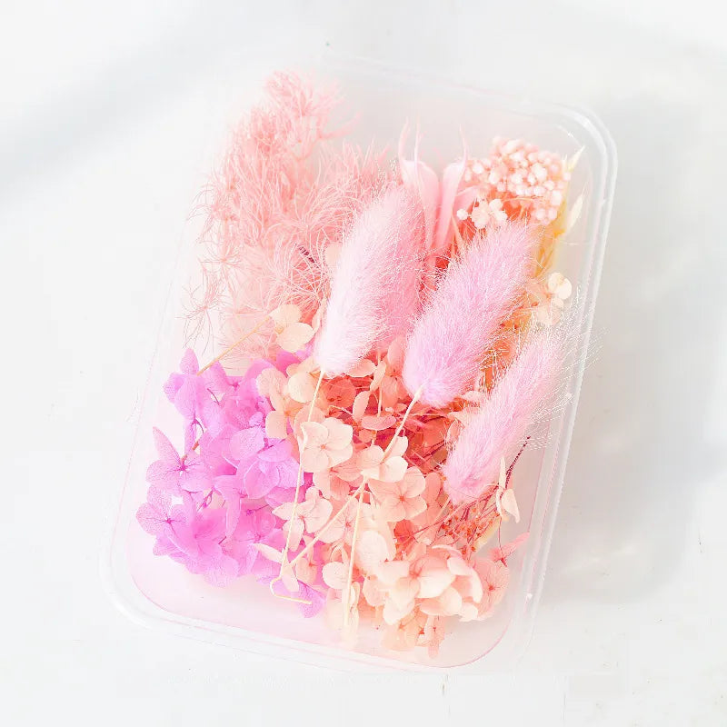 1Box Dried Flowers Dry Plants for Epoxy Resin Casting Mold DIY Aromatherapy Candle Molds Crafts Accessories