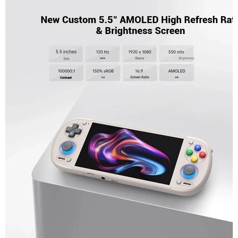 Retroid Pocket 6 Gaming Handheld Rp6 Android Game Console Sd8gen2 5.5"Oled Arcade Game Simulator For Ps Gba Ns Gamepad Android13