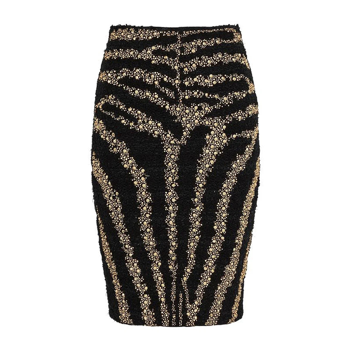 S-XL High Quality Fashion Woolen Knitted Elastic Fabric Zebra Pattern Hot Diamond Shiny Luxury Casual Style Women's Set