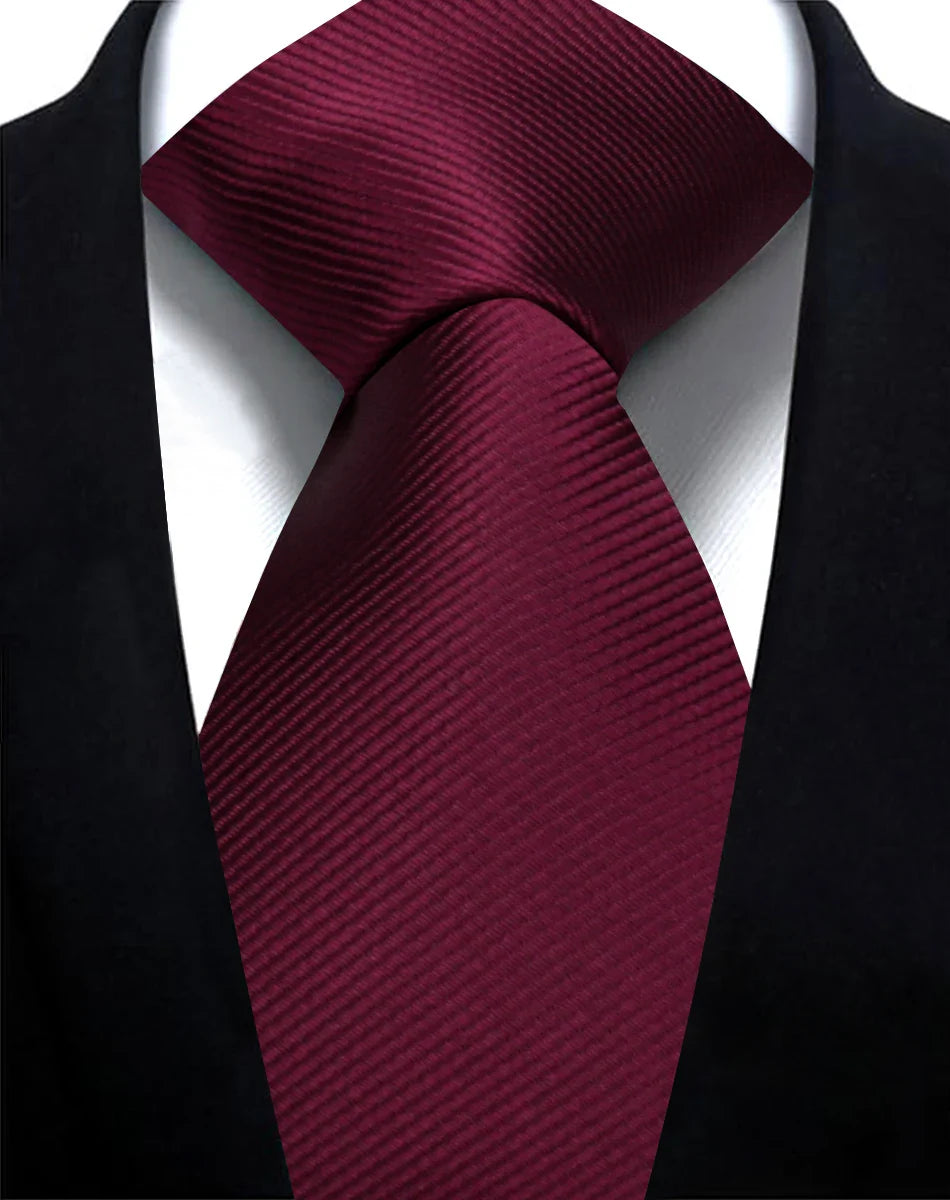 Solid Tie 7.5cm Necktie For Men Fashion, Wedding  Slim Blue Gray.