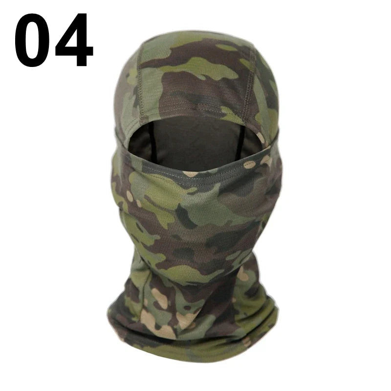 Camouflage Balaclava Full Face CS Mask Ski Cycling Hunting Head Neck