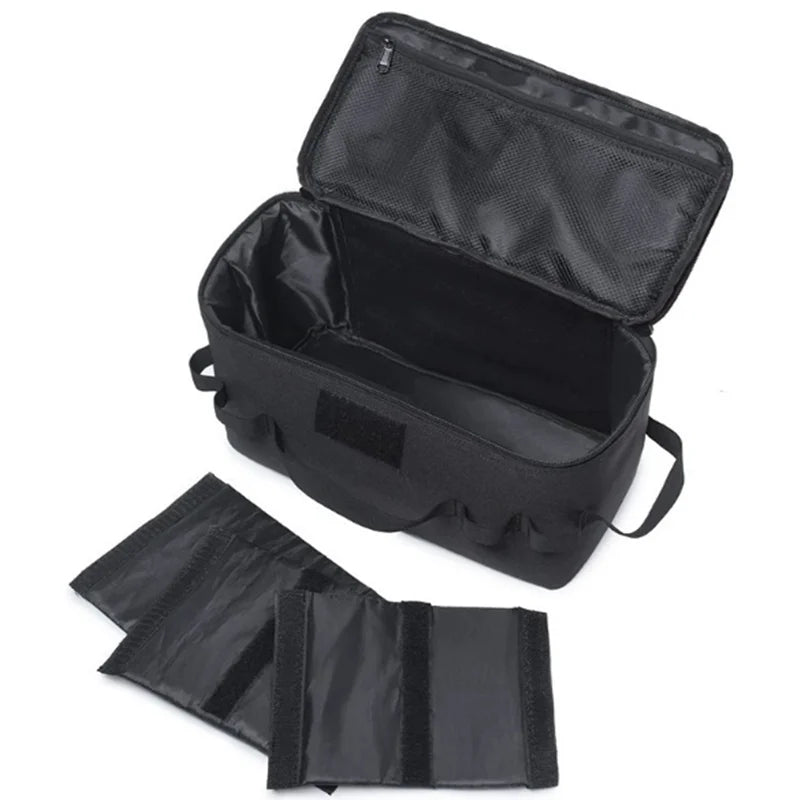 Outdoor Tactical Camping Picnic Foldable Portable Tool Storage Bag Camping Fishing Gear Organizer Bag