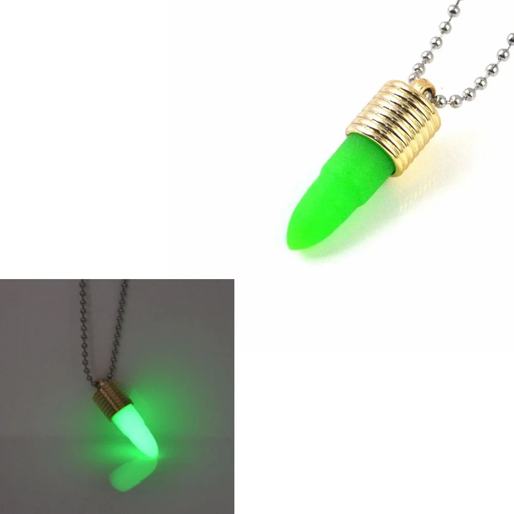 Fashionable and energetic pendants that glow after absorbing light at night, wholesale of men's and women's jewelry gifts