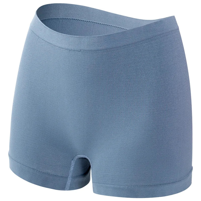Womens Seamless Underwear Safety Pants 2-in-1 No Wedgie Boyshorts for Women Yoga Pant Shorts Boxers Boy Shorts Panties Underpant