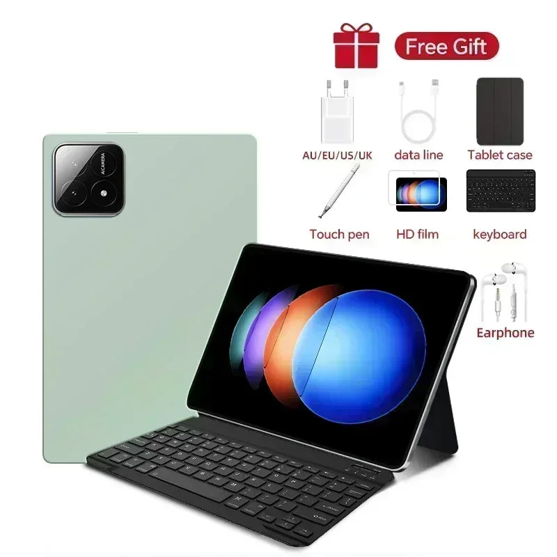 2025 Global Mi 11 inch tablet Android 14 Pad 7S Pro 16GB 1TB Snapdragon 8 Gen2 4K HD 5G WIFI Bluetooth WPS 20000mAh tablets Tab
