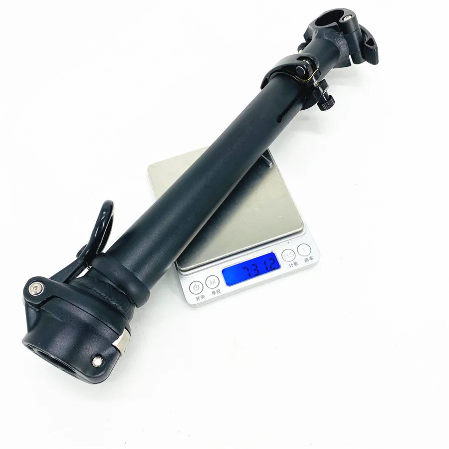 Litepro Right Folding Stem Electric Folding Bike Double Section Stem Aluminum Alloy Telescopic Adjustable Bike Stem