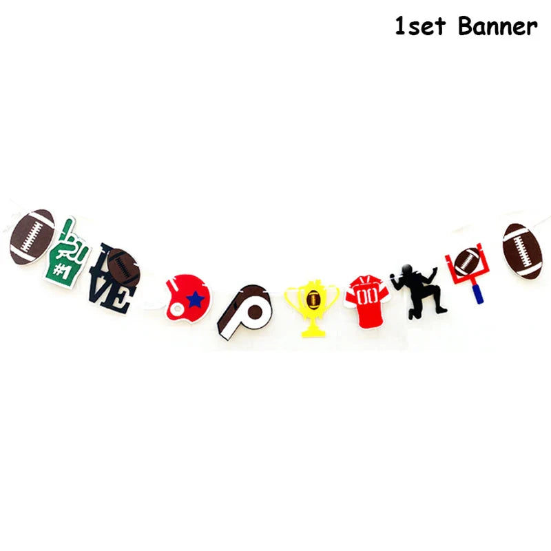 Football Disposable Party Supplies