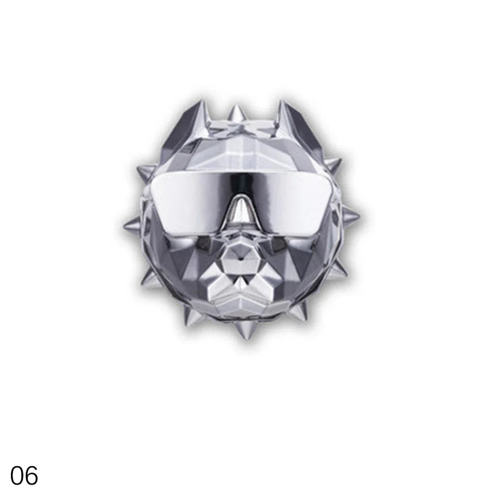 Fashion Bulldog Air Freshener Car Perfume Clip Car Decoration Auto Geur Clip Bulldog Fragrance Scent Parfum Voiture Car Diffuser