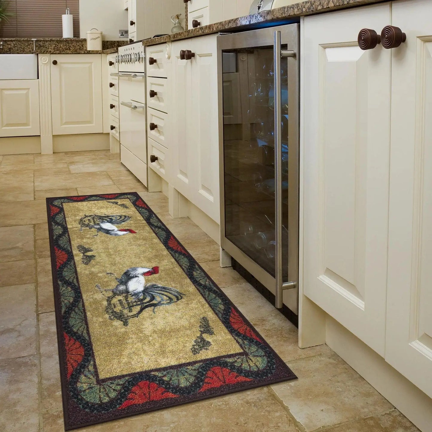 Kitchen Mat Non-slip Kitchen Rug Kitchen Carpet Absorbent Mat Hallway Bedroom Living Room Long Floor Carpet Entrance Doormat