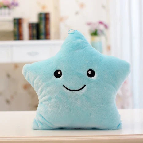 Luminous Pillow Christmas Toys, Led Light Pillow,plush Pillow, Hot Colorful Stars,kids  Birthday Gift YYT214