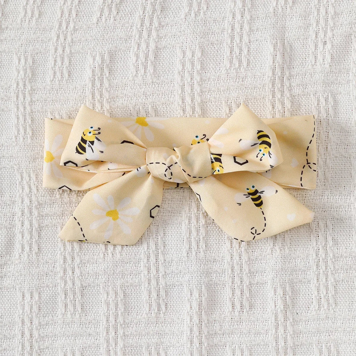 Baby Girl Summer Dress Cute Little Bee Ruffled Suspender Dress and