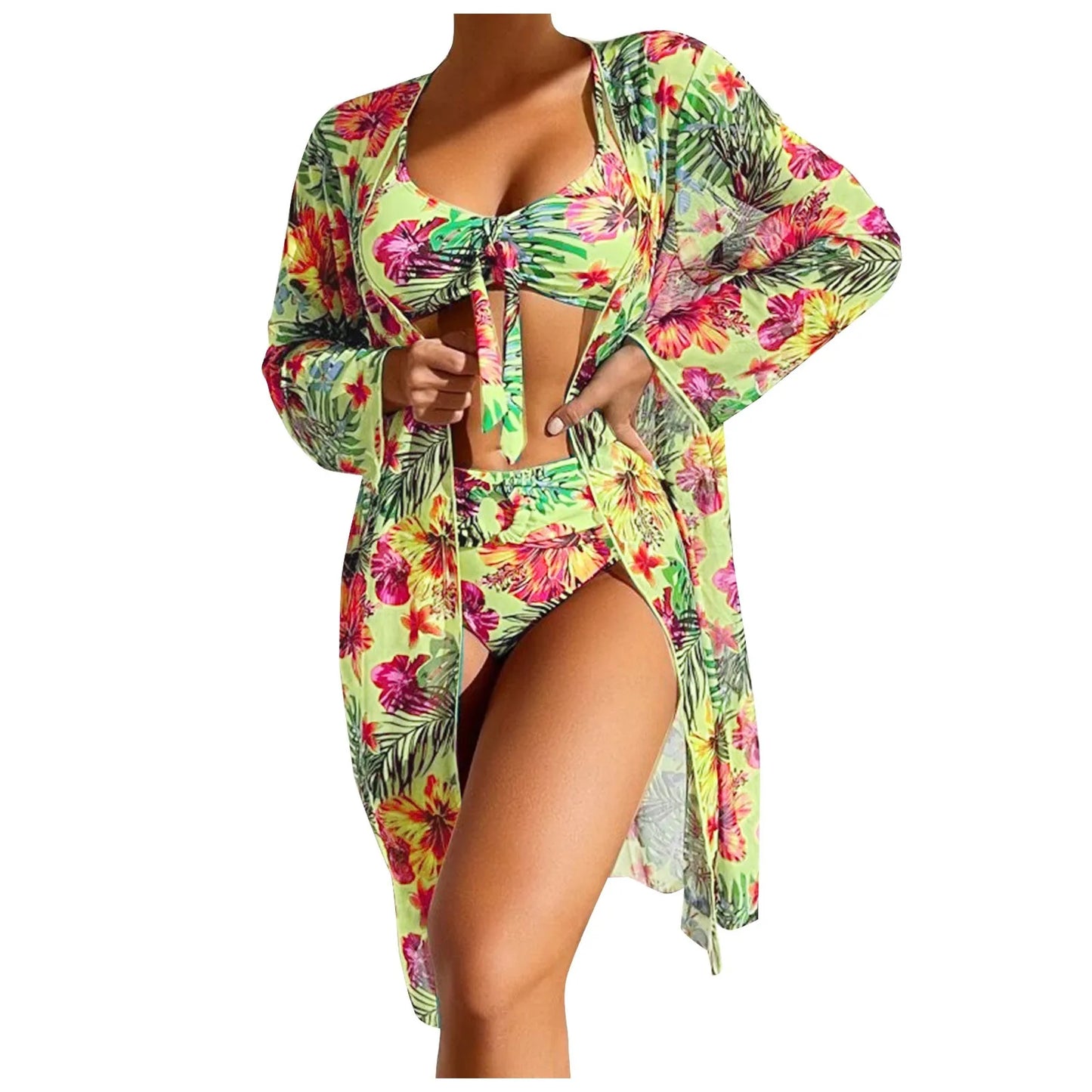 2025 Separate Swimsuits Tankini Set Female Swimwear Sports Beach Wear 3 Piece Bikini Set Cover Up Swimsuit With Shorts 비키니