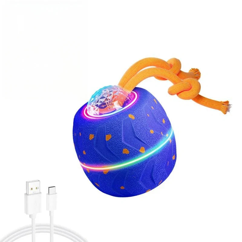 Rechargeable Automatic Rolling Ball Interactive Chase Toy for Dogs Cats Smart Pet Play Ball