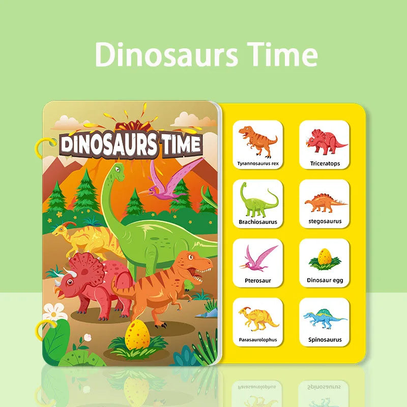 Preschool Busy Book for Toddlers Kids Early Education Montessori Toys 12 Themes Matching Quiet Books Kindergarten Learning Aids