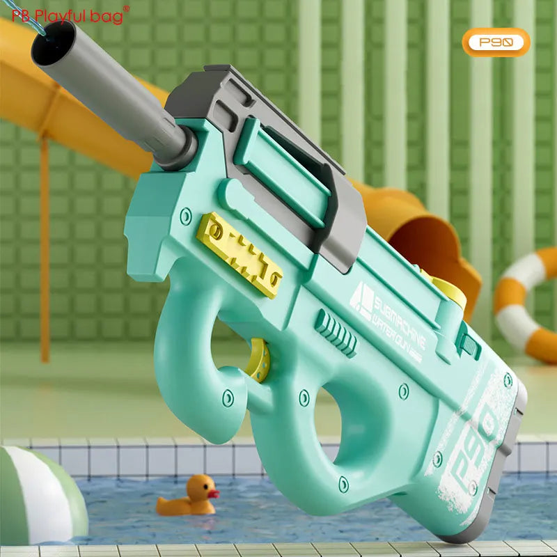 Electric Water Gun High Speed Water Blaster Adult Kids Toy Swimming Pool Party