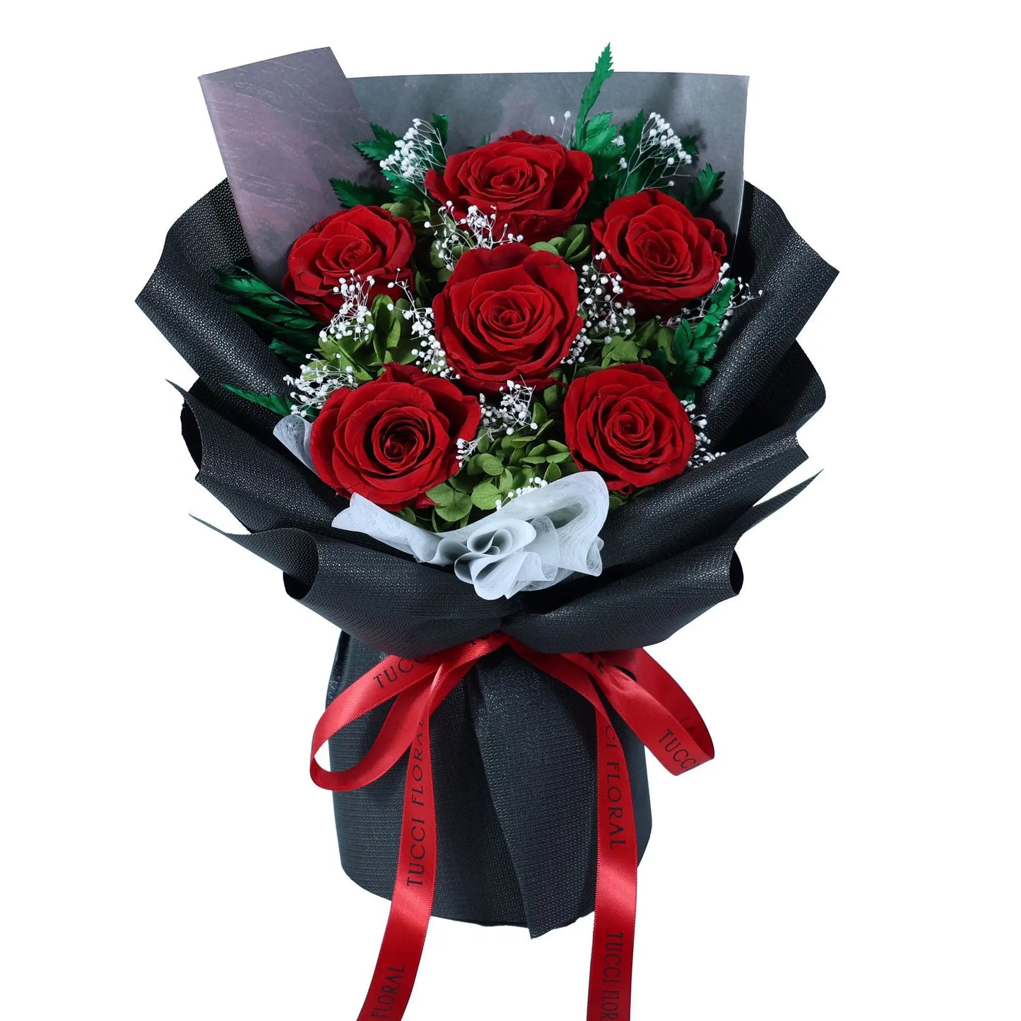 Preserved Rose Bouquet - Real Yunnan Dried Flowers, Eternal Forever Roses, Perfect for Valentine's Day Christmas Gifts for Her