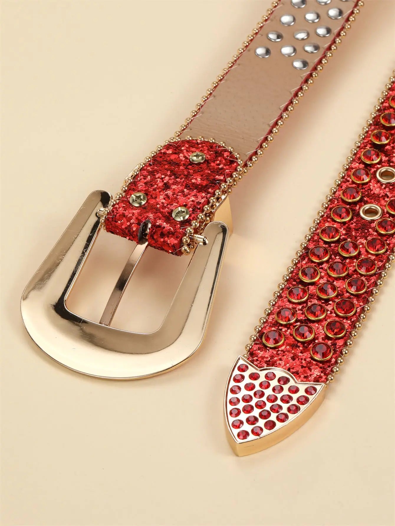 Decorative Women's Belt BB Simon Diamond Fashion Western Belt Full Diamond Embedding PU Wide Crystal Diamond Be