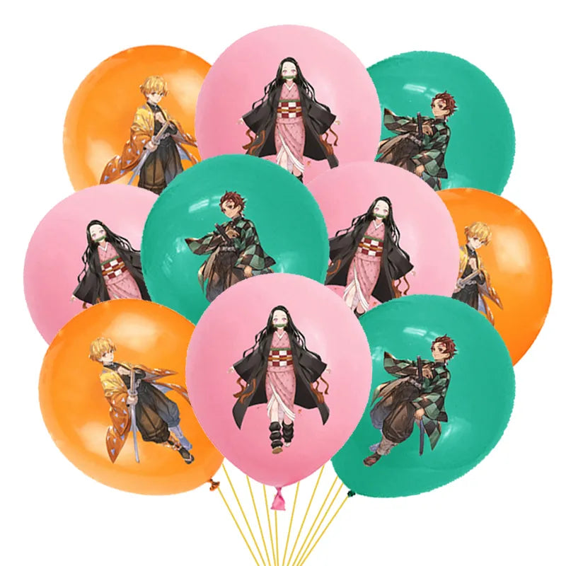 Anima Demon Slayer Party Decoration Supplies