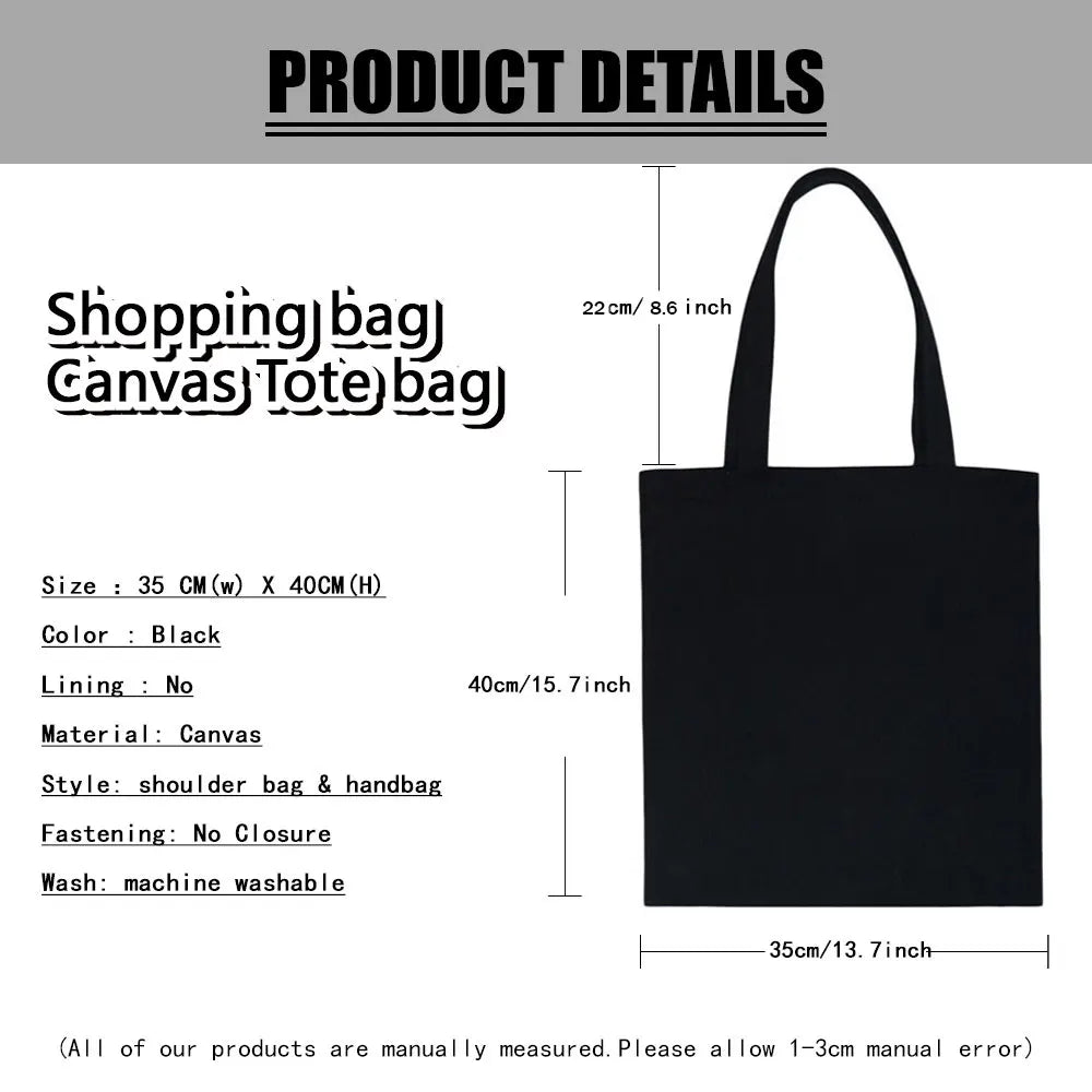 It's The Most Wonderful Time of The Year Halloween Tote Bag Halloween Pumpkin Spooky Shopper Shopping Bag Totes supermarket bag