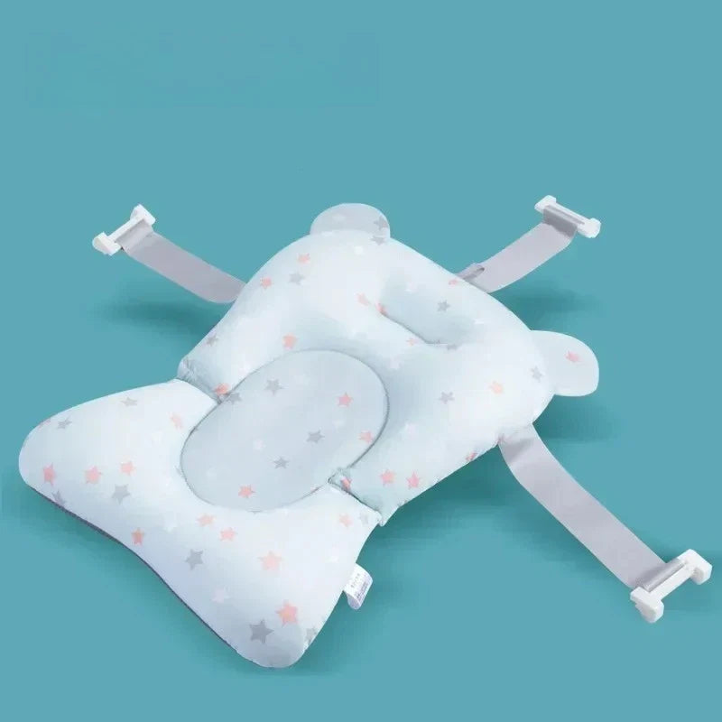 Baby Shower Bath Tub Pad Non-Slip Newborn Bathtub Mat Safety Nursing