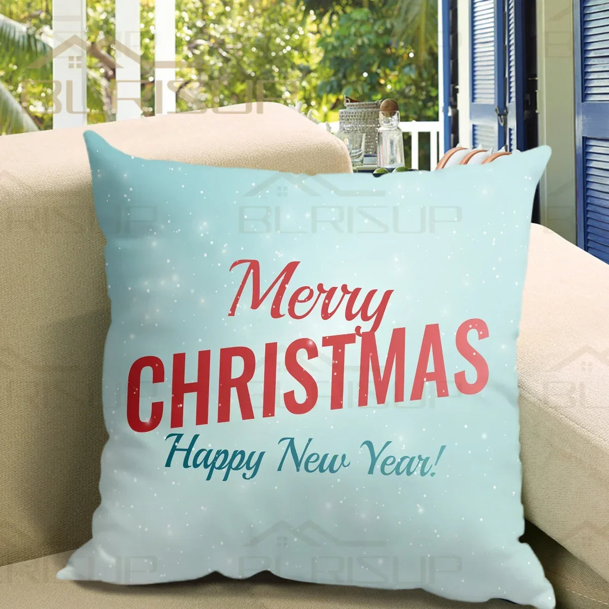 Bedroom Living Room Home Decor Merry Christmas Cushion Cover Pillowcase Christmas Ornament Home New Year Gifts