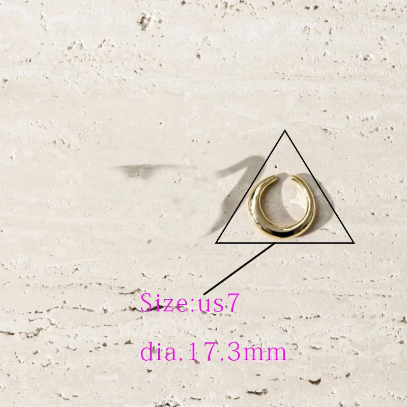925 Sterling Silver Open Finger Mobius Ring Twist for Women Golden Rock Punk Lines Stackable Jewelry Gift Dropship Wholesale